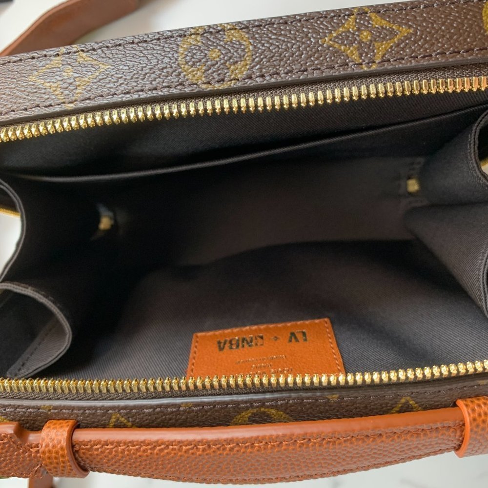 ββ NEW Louis Vuitton X NBA Handle Monogram Trunk crossbody LV Basketball bag - Picture 12 of 16